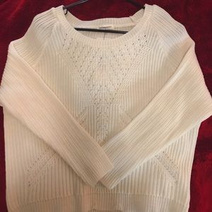 Cache Cache white pullover